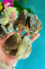 Load and play video in Gallery viewer, Honey &amp; Smoke Dogtooth Calcite, Dogtooth Calcite Specimens
