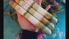 Load and play video in Gallery viewer, Peridot Bath Salts in Glass Vials
