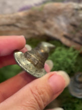 Load and play video in Gallery viewer, Gold Pyrite Witches Hat – Witchy Crysta, Halloween Decor
