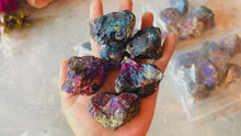 Load and play video in Gallery viewer, Bulk 1 Lb Peacock Ore, Ethically Sourced Chalcopyrite
