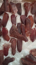 Load and play video in Gallery viewer, Dragon's Blood Quartz, Red Hematoid Quartz

