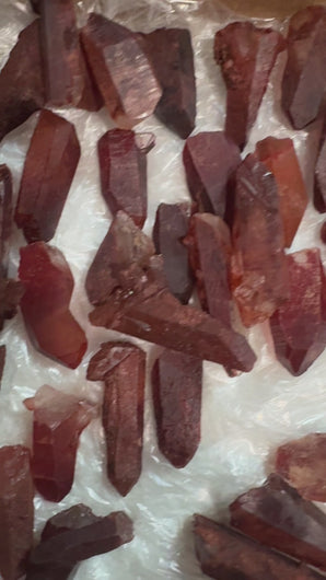 Dragon's Blood Quartz, Red Hematoid Quartz