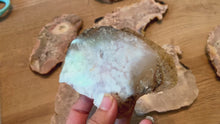 Load and play video in Gallery viewer, Beautiful Pink Flower Agate Slices, Polished Flower Agate Slabs, Pink Cherry Blossom Agate Polished Slab
