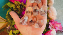 Load and play video in Gallery viewer, SUNSET Phantom Quartz Points, New Find 2022
