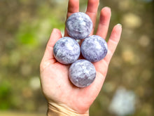 Load image into Gallery viewer, 1 1/2&quot; Fluorite Spheres, Green Fluorite, Purple Fluorite and Bicolor Fluorite
