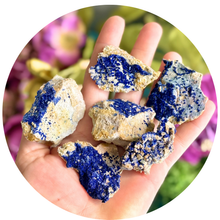 Load image into Gallery viewer, Raw "Bluebird" Azurite Clusters from Morenci, Arizona
