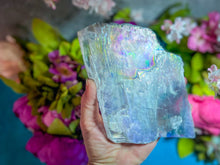 Load image into Gallery viewer, 5 Kilos Aura Raw True Selenite Pane, Rainbow Selenite Plate, Bulk Deal!
