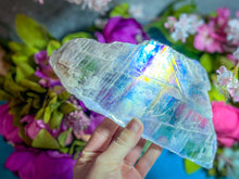 Load image into Gallery viewer, 5 Kilos Aura Raw True Selenite Pane, Rainbow Selenite Plate, Bulk Deal!
