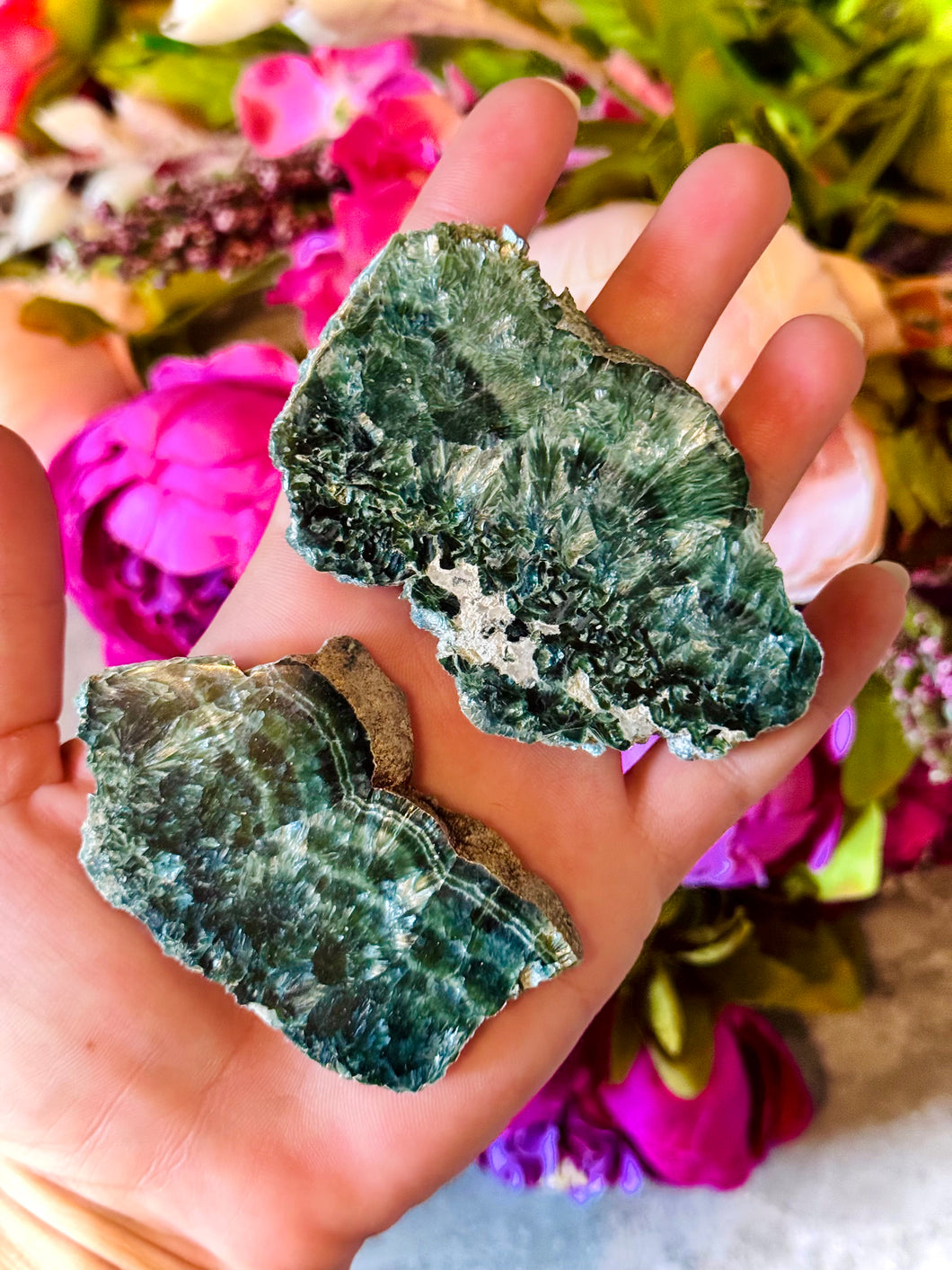 Seraphinite Slices, Serephinite Slabs