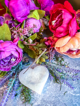 Load image into Gallery viewer, Sweet Selenite Heart Incense Holder, Crystal Heart Incense Burner
