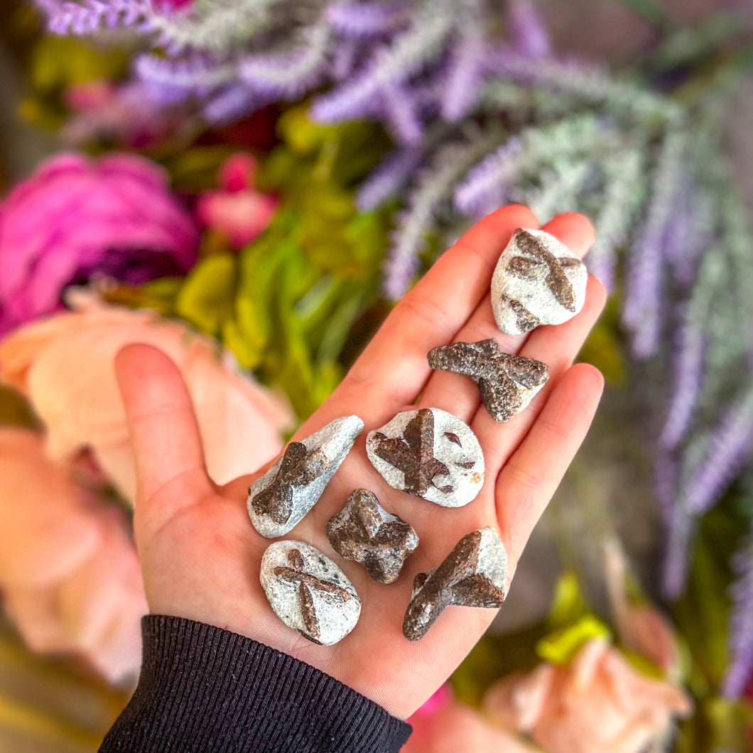 Fairy Crosses, Staurolite from Russia, Fairy Stones