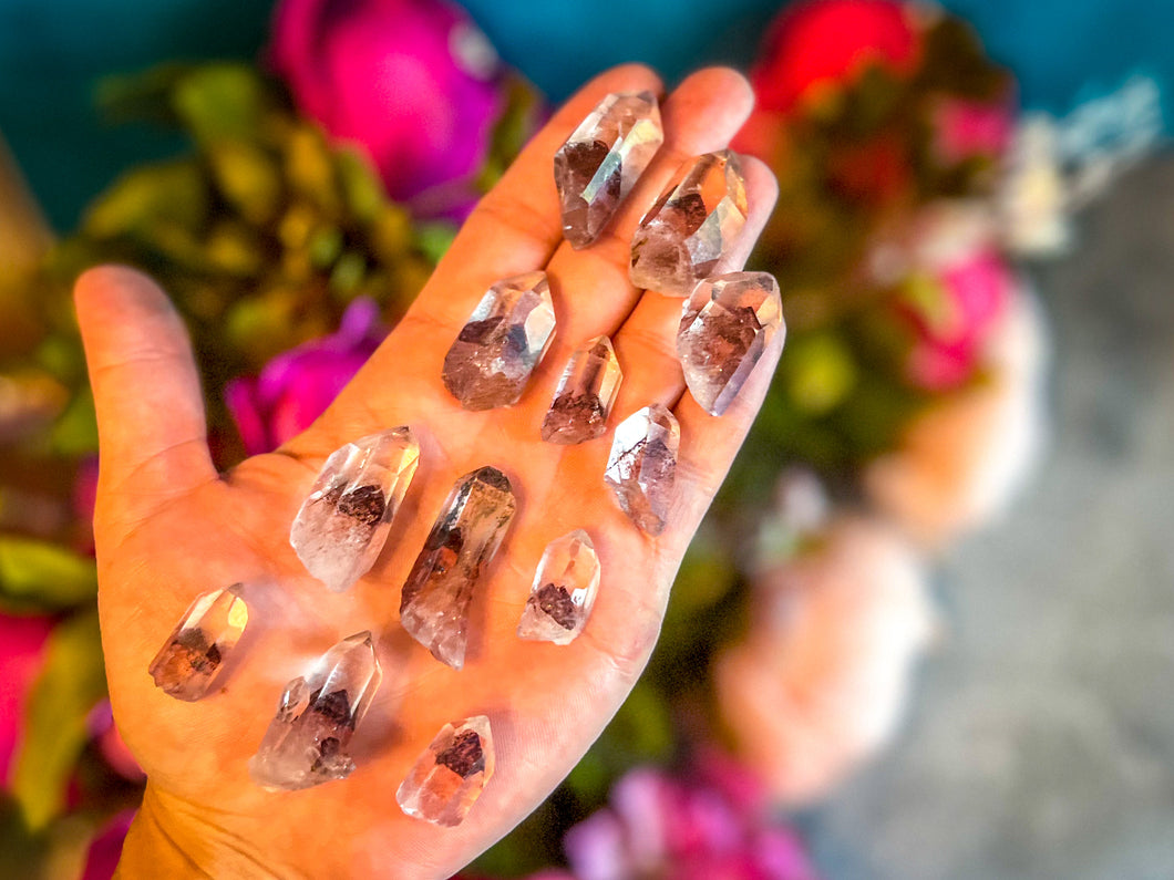 SUNSET Phantom Quartz Points, New Find 2022