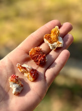 Load image into Gallery viewer, Vanadinite Clusters with White Barite
