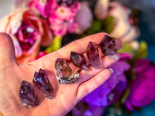 Load image into Gallery viewer, Raw Amethyst with Hematite Inclusions from Zimbabwe, Shangaan Amethyst
