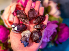 Load image into Gallery viewer, Raw Amethyst with Hematite Inclusions from Zimbabwe, Shangaan Amethyst
