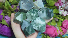 Load and play video in Gallery viewer, Moss Agate Shapes
