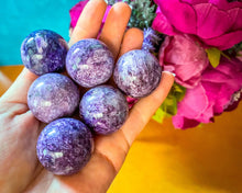 Load image into Gallery viewer, Amazing 1 1/4" Charoite Crystal Spheres
