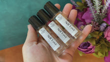 Load and play video in Gallery viewer, Goddess Rose Quartz ROSE Natural Perfume Roll On for UNCONDITIONAL LOVE
