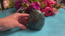Load and play video in Gallery viewer, Blue Apatite Freeform, 1.4 Lbs!
