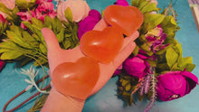 Load and play video in Gallery viewer, PEACH Selenite HEART
