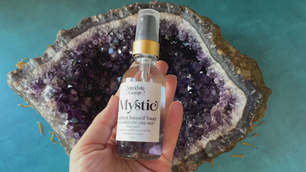 MYSTIC Facial Toner with Lavender & Amethyst for Dry Skin