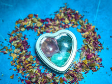 Load image into Gallery viewer, Three Mystery Crystal Heart Mothers Day Gift Set in a Heart Shaped Box
