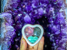 Load image into Gallery viewer, Three Mystery Crystal Heart Mothers Day Gift Set in a Heart Shaped Box
