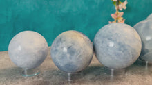 Load and play video in Gallery viewer, BLUE CALCITE crystal ball
