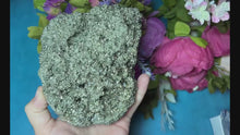 Load and play video in Gallery viewer, Large 1 KILO Raw Pyrite Cluster for Abundance
