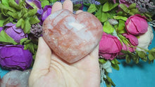 Load and play video in Gallery viewer, Fire Quartz Heart for Valentines Day, Ethically Sourced Crystals
