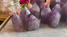 Load and play video in Gallery viewer, Beautiful Amethyst Towers from Uruguay
