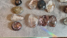 Load and play video in Gallery viewer, Shamanic Dream Stone, Polished Lodolite, Scenic Quartz, Garden Quartz
