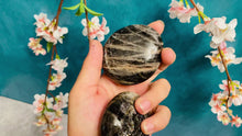 Load and play video in Gallery viewer, Black Moonstone Palmstones
