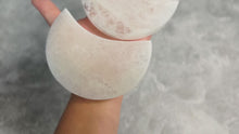 Load and play video in Gallery viewer, 10 Cm Selenite Crescent MOON
