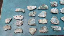 Load and play video in Gallery viewer, Polished Larimar Slices, Good Quality
