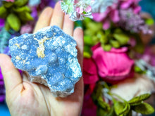 Load image into Gallery viewer, REAL Raw Blue Druzy Quartz Specimens
