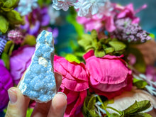 Load image into Gallery viewer, REAL Raw Blue Druzy Quartz Specimens
