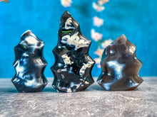 Load image into Gallery viewer, Orca Agate Crystal Flame 400-999 Grams

