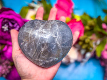Load image into Gallery viewer, Ethically Sourced Lavender Rose Quartz Hearts
