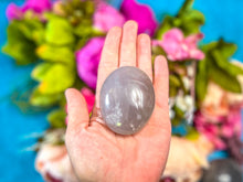 Load image into Gallery viewer, Ethically Sourced Lavender Rose Quartz Palm Stones
