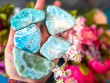 Load image into Gallery viewer, Polished Larimar Slices,Hand Selected

