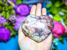 Load image into Gallery viewer, Fire Quartz Heart for Valentines Day, Ethically Sourced Crystals
