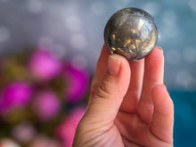Load image into Gallery viewer, Polished Pyrite Crystal Ball
