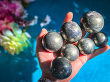 Load image into Gallery viewer, Polished Pyrite Crystal Ball
