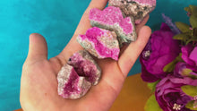 Load and play video in Gallery viewer, Raw Cobaltoan Calcite
