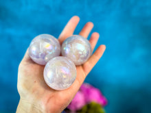 Load image into Gallery viewer, Small AURA QUARTZ Crystal Ball

