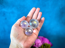 Load image into Gallery viewer, Small AURA QUARTZ Crystal Ball

