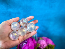 Load image into Gallery viewer, Small AURA QUARTZ Crystal Ball
