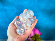 Load image into Gallery viewer, Small AURA QUARTZ Crystal Ball
