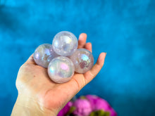 Load image into Gallery viewer, Small AURA QUARTZ Crystal Ball
